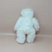 1980s Joan Chesney Jointed White Plush Teddy Bear