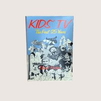 1983 Facts on File Kids TV The First 25 Years Softcover Book
