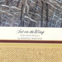 Vintage Randall Raduenz Set on the Wing Signed Numbered Pheasant Print