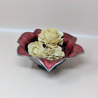 Julia Knight Enamel Flower Bowl