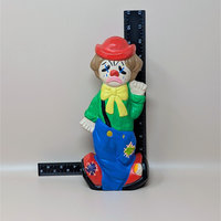 Vintage Ceramic Double Sided Laughing Crying Clown Bank Pair