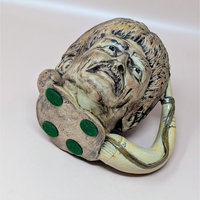 Vintage Handpainted Ceramic Davy Crockett Mug