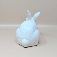 1960s Rosenthal Netter Ceramic Mother and Baby Bunny Figurine
