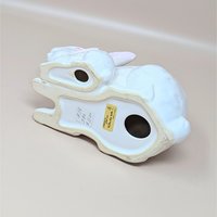 1960s Rosenthal Netter Ceramic Mother and Baby Bunny Figurine