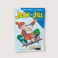 1960s Jack and Jill Magazine Vintage Childrens Ephemera Lot of 9