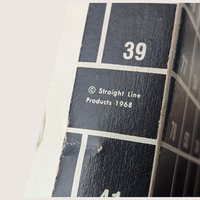 1968 Five Straight Pegboard Strategy Game