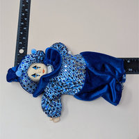 1980s Porcelain Baby Clown Doll Pair