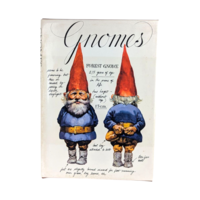 1977 Gnomes Hardcover Book, Wil Huygen Rien Poortvliet, Vintage Illustrated Folklore, Harry N. Abrams Collectible
