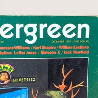 1967 and 1968 Evergreen Review Magazine Pair Issues 50 and 59