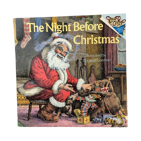 1975 Night Before Christmas Softcover, Illustrated by Douglas Gorsline, Vintage Holiday Book