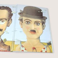 1995 Famous Faces Norman Messenger Hardcover Book