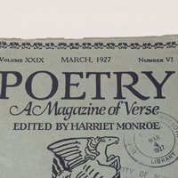 1927 Poetry A Magazine of Verse March Harriet Monroe Softcover