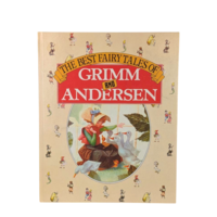1984 Grimm Andersen Fairy Tales, Illustrated Hardcover, Children's Storybook, Gift for Kids