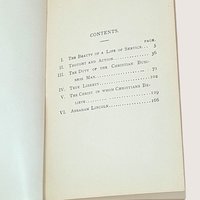 1890 Addresses Phillips Brooks HM Caldwell Hardcover Book
