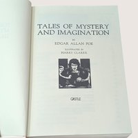 1980 Tales of Mystery and Imagination Edgar Allan Poe Harry Clarke Hardcover