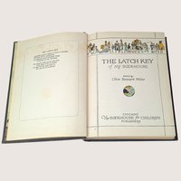 1921 The Latch Key of My Bookhouse Olive Beaupre Miller Hardcover