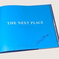 1997 The Next Place Warren Hanson Signed Hardcover Book