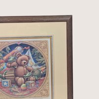 1990 Signed and Numbered Randal Spangler The Draglings Story Framed Print