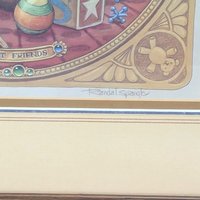 1990 Signed and Numbered Randal Spangler The Draglings Story Framed Print