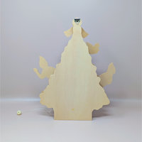 Vintage Musical Wooden Christmas Tree