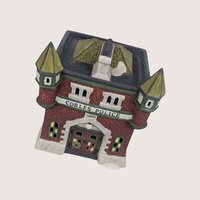 1995 Dept. 56 Cobles Police Station Light Up Village Building