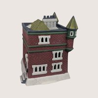 1995 Dept. 56 Cobles Police Station Light Up Village Building