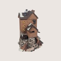 1995 Dept. 56 Great Denton Mill Light Up Village Building