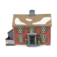 Dept 56 Shingle Creek House 1990 Heritage Village Lighted Christmas Building, Porcelain Collectible, 5946-3