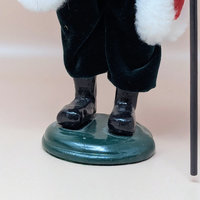 1999 Byers Choice Red Victorian Santa Caroler Figure