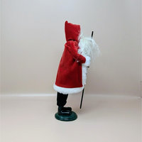 1999 Byers Choice Red Victorian Santa Caroler Figure