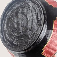 Vintage Chinese Hand Painted Bamboo Wedding Basket