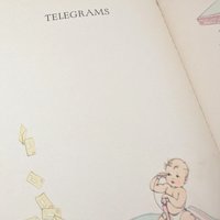 1934 Whitman Publishing Story of Our Baby Year by Year Hardcover Book