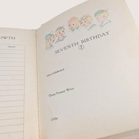 1934 Whitman Publishing Story of Our Baby Year by Year Hardcover Book