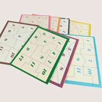 1965 Amsco Chaos Puzzle Card Game