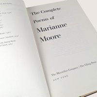 1967 The Complete Poems of Marianne Moore Hardcover Book