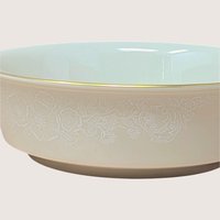 Vintage Lenox Special White Lace Floral Bowl