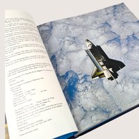 1980s Entering Space An Astronauts Odyssey Joseph P Allen Hardcover Book