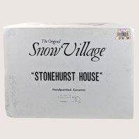 1988 Dept 56 Original Snow Village Stonehurst House Holiday Building