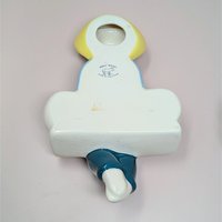 Vintage Weil Ware Ceramic Wall Hanging Candle Holder Pair