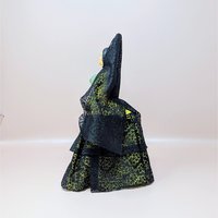 Vintage Spanish Senorita Doll in Yellow and Black Lace