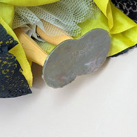 Vintage Spanish Senorita Doll in Yellow and Black Lace