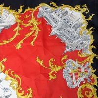 Vintage Striessnig Kaiserin Elisabeth Empress Scarf