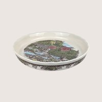 Vintage Johnson Brothers The Friendly Village Ceramic Pie Plate