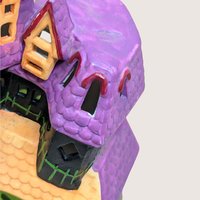 Vintage Celebrations by Silvestri Ceramic Halloween House
