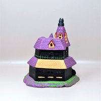 Vintage Celebrations by Silvestri Ceramic Halloween House