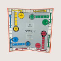 1964 Parker Brothers Sorry Slide Pursuit Game
