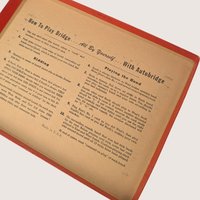 1959 Auto Bridge Solitaire Bridge Game