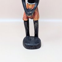 Vintage Hand Carved African Tribal Figure