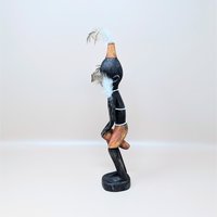 Vintage Hand Carved African Tribal Figure
