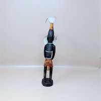 Vintage Hand Carved African Tribal Figure